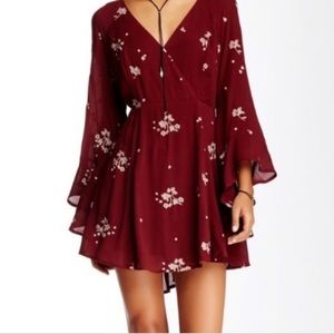 Free People Flowy Floral Dress